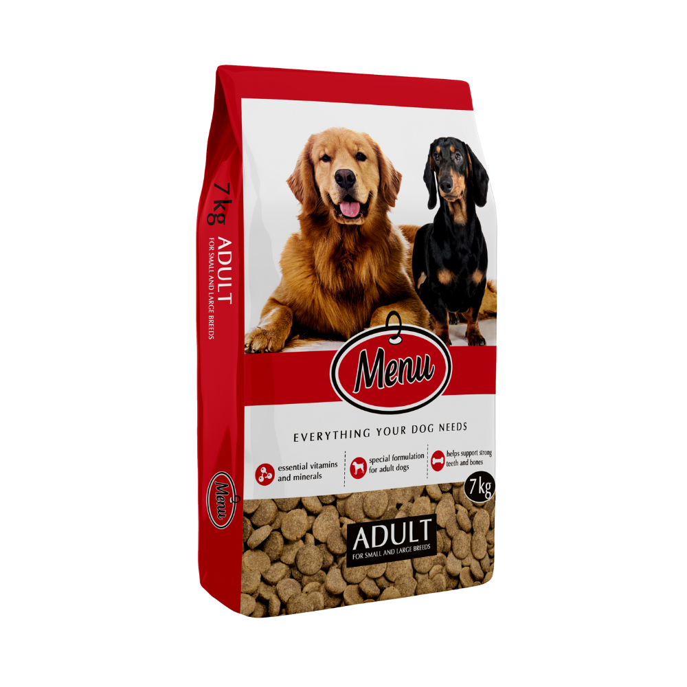 Menu Dog Food